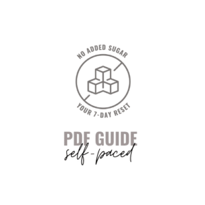 No Added Sugar Reset | PDF Guide