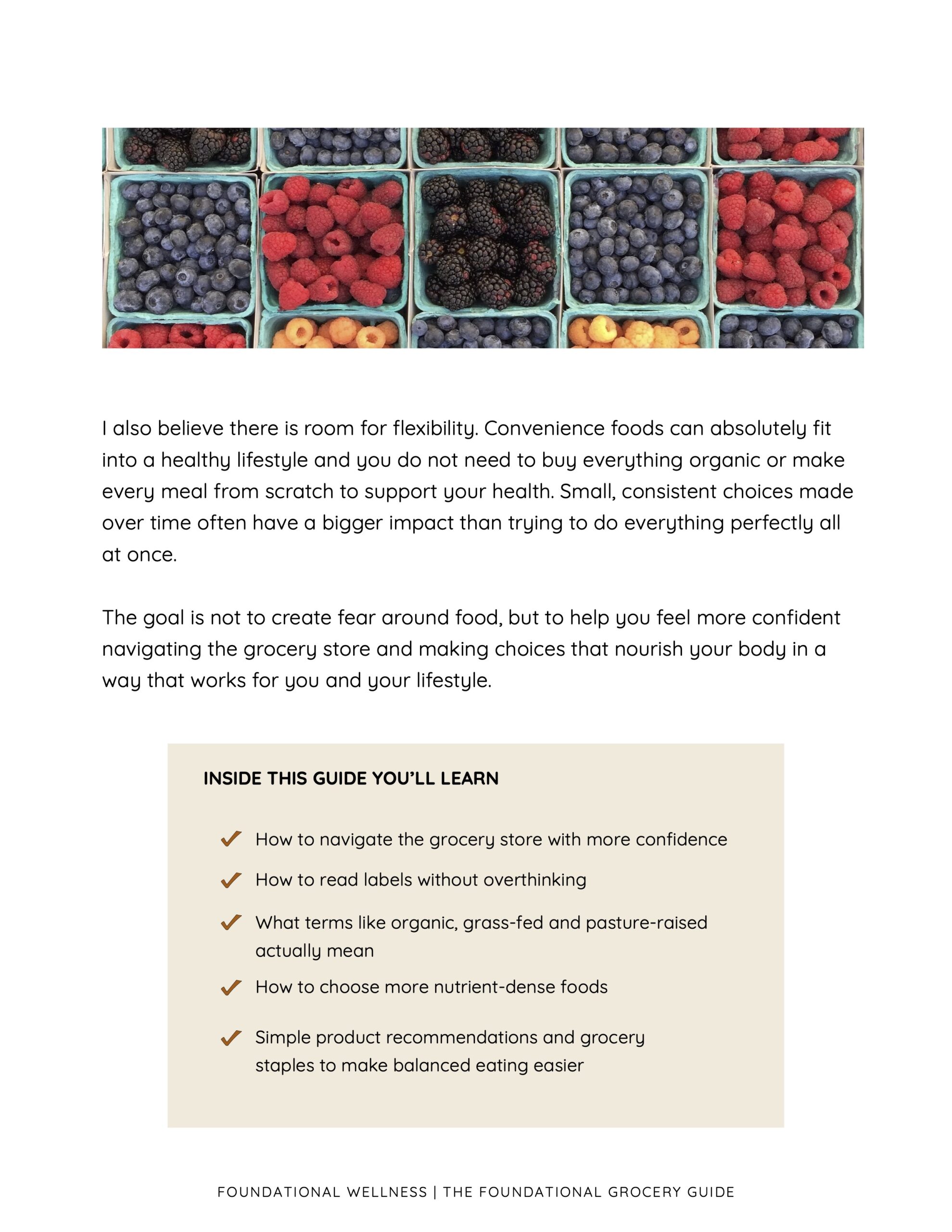 The Foundational Grocery Guide - Image 3